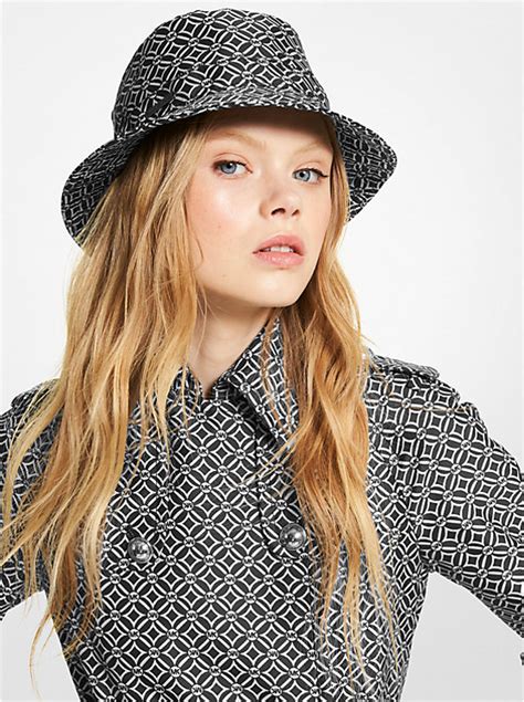 michael kors bucket hat black|michael kors shawl.